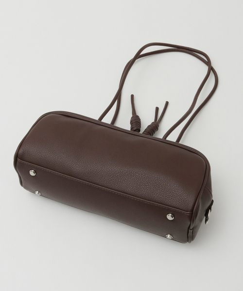 Liesse(リエス)の「【&MyuQ/アンドミューク】KAKU(ハンドバッグ・レディース・ブラウン/ブラック・FREE)」の5枚目の写真