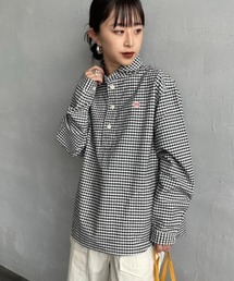 WEB先行予約】[DANTON/ダントン] バンドカラー オックスフォードシャツ