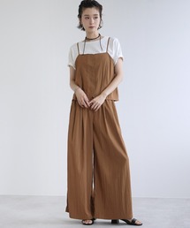キャミソールセットアップ3点セット(キャミソール+Tシャツ+パンツ)