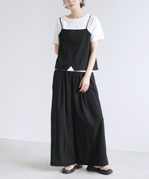 キャミソールセットアップ3点セット(キャミソール+Tシャツ+パンツ)