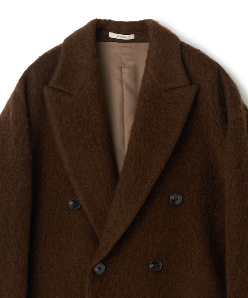 MEN'S BIGI（メンズビギ）の「【BASED ON MEN'S BIGI HERITAGE】ブラウンシャギー コテージコート（チェスターコート・メンズ・ブラウン・03/02）」の9枚目の写真