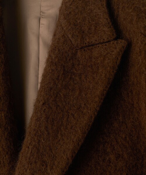 MEN'S BIGI（メンズビギ）の「【BASED ON MEN'S BIGI HERITAGE】ブラウンシャギー コテージコート（チェスターコート・メンズ・ブラウン・03/02）」の11枚目の写真