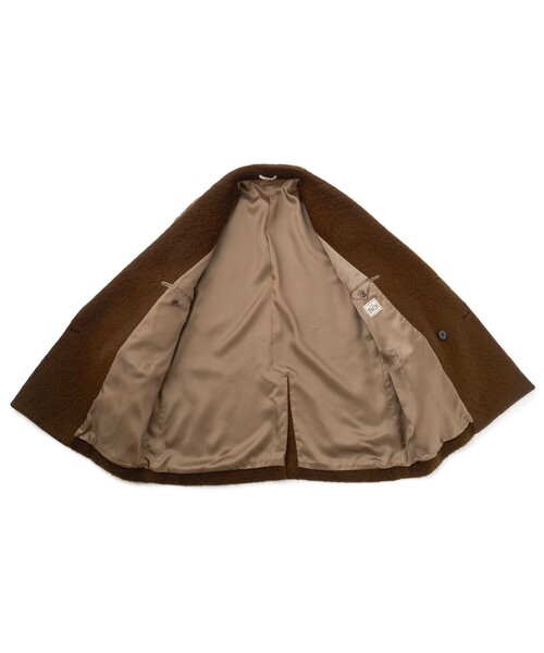 MEN'S BIGI（メンズビギ）の「【BASED ON MEN'S BIGI HERITAGE】ブラウンシャギー コテージコート（チェスターコート・メンズ・ブラウン・03/02）」の14枚目の写真
