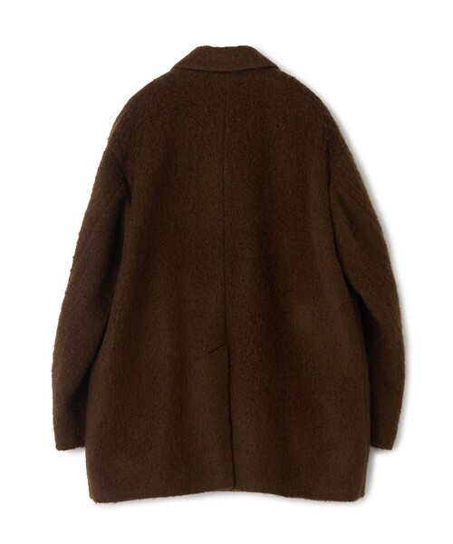MEN'S BIGI（メンズビギ）の「【BASED ON MEN'S BIGI HERITAGE】ブラウンシャギー コテージコート（チェスターコート・メンズ・ブラウン・03/02）」の17枚目の写真