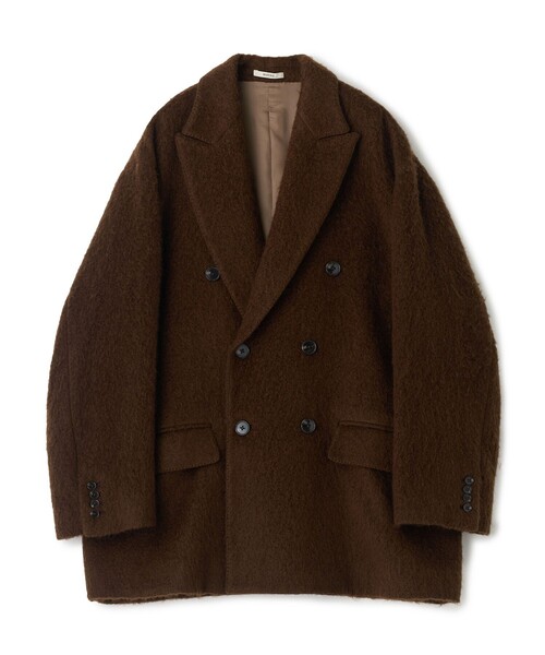 MEN'S BIGI（メンズビギ）の「【BASED ON MEN'S BIGI HERITAGE】ブラウンシャギー コテージコート（チェスターコート・メンズ・ブラウン・03/02）」の8枚目の写真