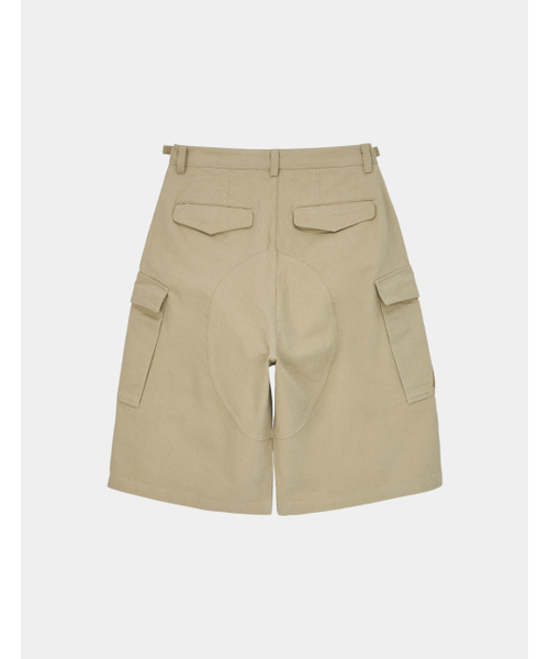 THEN OUR(デンアワー)の「コットンウォッシュドバミューダカーゴパンツ(ベージュ)(その他パンツ・メンズ・その他・LARGE/MEDIUM/X-LARGE)」の9枚目の写真