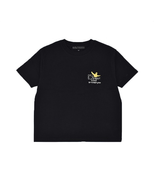 (What it isNt)ART BY MARKGONZALES(ワットイットイズント)の「(What it isNt)ART BY MARKGONZALES/ワット イット イズント マークゴンザレス キッズ Tシャツ MGT-26203(Tシャツ/カットソー・キッズ・ブラック/ホワイト・160cm/150cm/140cm/130cm)」の5枚目の写真