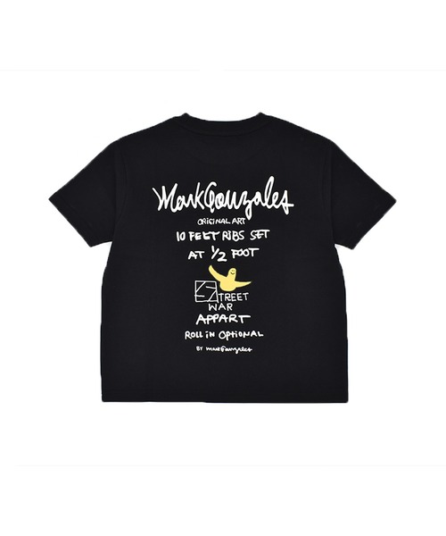 (What it isNt)ART BY MARKGONZALES(ワットイットイズント)の「(What it isNt)ART BY MARKGONZALES/ワット イット イズント マークゴンザレス キッズ Tシャツ MGT-26203(Tシャツ/カットソー・キッズ・ブラック/ホワイト・160cm/150cm/140cm/130cm)」の6枚目の写真