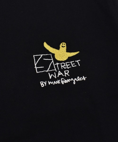 (What it isNt)ART BY MARKGONZALES(ワットイットイズント)の「(What it isNt)ART BY MARKGONZALES/ワット イット イズント マークゴンザレス キッズ Tシャツ MGT-26203(Tシャツ/カットソー・キッズ・ブラック/ホワイト・160cm/150cm/140cm/130cm)」の7枚目の写真