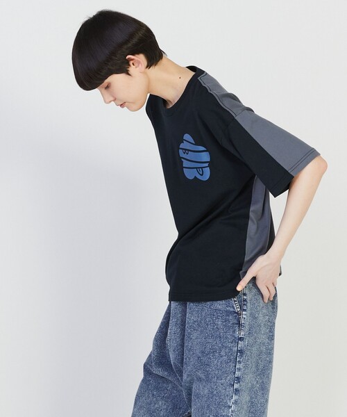 FRAPBOIS PARK(フラボアパーク)の「マッチパーキーT(Tシャツ/カットソー・レディース・ブラック/ホワイト/パープル・1/2)」の20枚目の写真