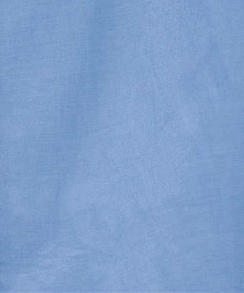 HELIOPOLE(エリオポール)の「FRILL BLOUSE / フリル ブラウス(シャツ/ブラウス・レディース・サックスブルー/ホワイト・38)」の8枚目の写真
