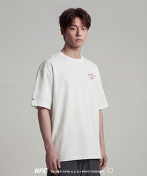UFC フルガンリョク 2.0 リラックスフィット 半袖Tシャツ ホワイト U2SSX2304WH