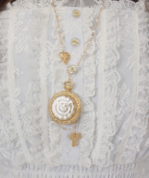 axes femme POETIQUE（アクシーズファムポエティック）の「ワンダーラビットネックレス（ネックレス・レディース・ゴールド/アンティークゴールド・FREE）」の3枚目の写真