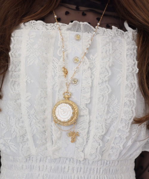 axes femme POETIQUE（アクシーズファムポエティック）の「ワンダーラビットネックレス（ネックレス・レディース・ゴールド/アンティークゴールド・FREE）」の4枚目の写真