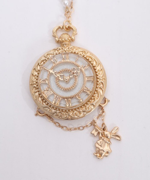axes femme POETIQUE（アクシーズファムポエティック）の「ワンダーラビットネックレス（ネックレス・レディース・ゴールド/アンティークゴールド・FREE）」の9枚目の写真