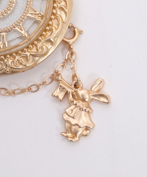 axes femme POETIQUE（アクシーズファムポエティック）の「ワンダーラビットネックレス（ネックレス・レディース・ゴールド/アンティークゴールド・FREE）」の10枚目の写真