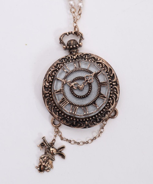 axes femme POETIQUE（アクシーズファムポエティック）の「ワンダーラビットネックレス（ネックレス・レディース・ゴールド/アンティークゴールド・FREE）」の15枚目の写真