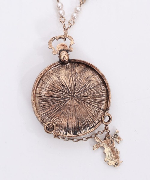 axes femme POETIQUE（アクシーズファムポエティック）の「ワンダーラビットネックレス（ネックレス・レディース・ゴールド/アンティークゴールド・FREE）」の18枚目の写真