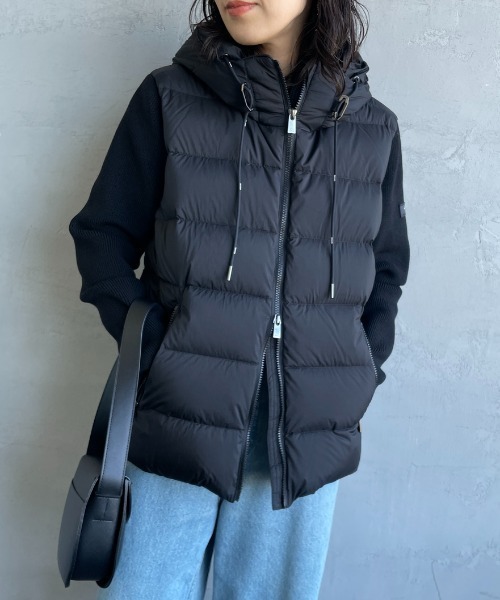 TATRAS（タトラス）の「【WEB先行予約】[TATRAS/タトラス] KEITIE ニットコンビダウンジャケット（ダウンジャケット/コート・レディース・ブラック・3/2/1）」の16枚目の写真