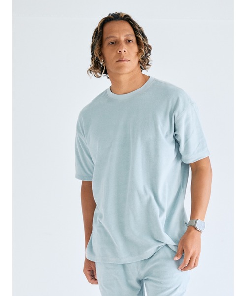 RadBlue(ラッドブルー)の「ドライパイルTシャツ(その他トップス・メンズ・スミクロ/ライトブルー・LARGE/XL/SMALL/MEDIUM)」の1枚目の写真
