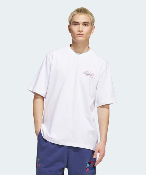 adidas(アディダス)の「スケートボーディング × マーク・ゴンザレス モダニスト 半袖Tシャツ / アディダスオリジナルス adidas Originals(Tシャツ/カットソー・メンズ・ホワイト・XX-LARGE/3XL/LARGE/MEDIUM/SMALL/X-LARGE/X-SMALL)」の3枚目の写真