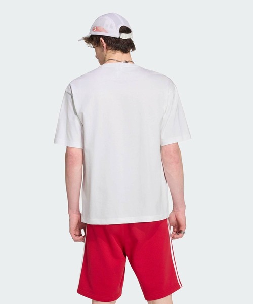 adidas(アディダス)の「アディカラー トレフォイル Tシャツ / アディダスオリジナルス adidas Originals(Tシャツ/カットソー・メンズ・ホワイト・XX-LARGE/X-LARGE/X-SMALL/MEDIUM/SMALL/3XL/LARGE)」の2枚目の写真