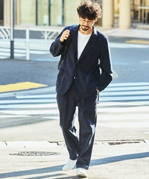 FREAK'S STORE（フリークスストア）の「リラックスフィット 2Bジャケット セットアップ Fabric by SOLOTEX(R)   テーラードジャケット イージーパンツ（テーラードジャケット）」