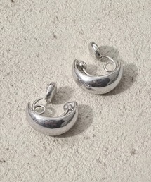 【SETUP7】ノンホールピアス イヤリング ニッケルフリー 丸甲 フープ風 ループフィット