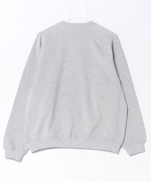 coca(coca)(コカ)の「COTTON from the U.S.裏毛刺繍ラグラントレーナー(スウェット・メンズ・ブラック/グレー・XL/M/L)」の16枚目の写真