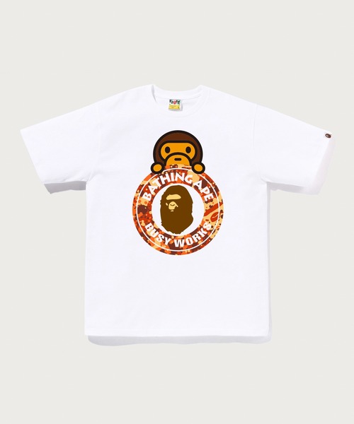 SPLASH CAMO MILO ON BUSY WORKS TEE（Tシャツ/カットソー）｜A