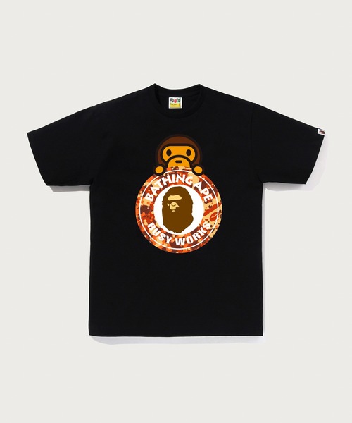 SPLASH CAMO MILO ON BUSY WORKS TEE（Tシャツ/カットソー）｜A