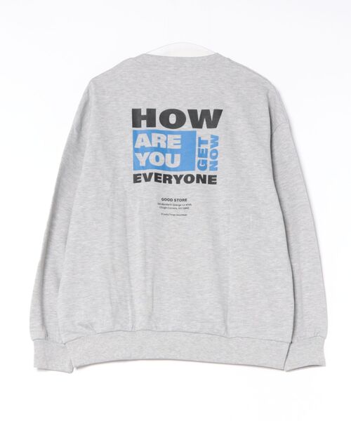 GENERATOR(ジェネレーター)の「GENERATOR/ジェネレーター HOW ARE YOUトレーナー(スウェット・レディース・トップグレー/ブラック/チャコールグレー・F)」の8枚目の写真