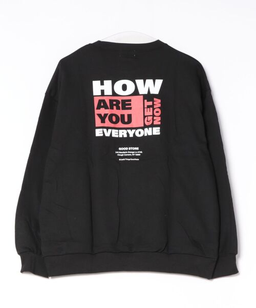 GENERATOR(ジェネレーター)の「GENERATOR/ジェネレーター HOW ARE YOUトレーナー(スウェット・レディース・トップグレー/ブラック/チャコールグレー・F)」の10枚目の写真