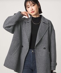 GREEN LABEL RELAXING チェスターコート グレー Ｌサイズ green label relaxing｜グリーンレーベル リラクシングのチェスター