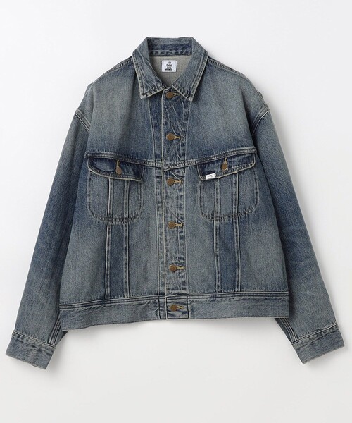 FREAK'S STORE（フリークスストア）の「Lee × FREAK'S STORE/リー 別注 101-J RIDERS JACKET/デニムジャケット（デニムジャケット・メンズ・インディゴブルー/ネイビー・MEDIUM/LARGE）」の20枚目の写真