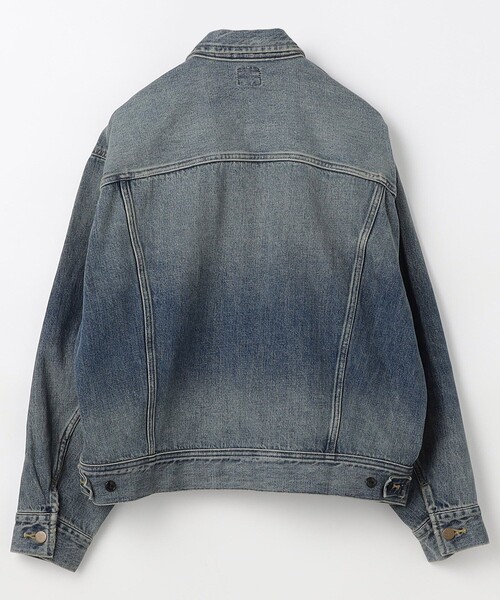FREAK'S STORE（フリークスストア）の「Lee × FREAK'S STORE/リー 別注 101-J RIDERS JACKET/デニムジャケット（デニムジャケット・メンズ・インディゴブルー/ネイビー・MEDIUM/LARGE）」の21枚目の写真