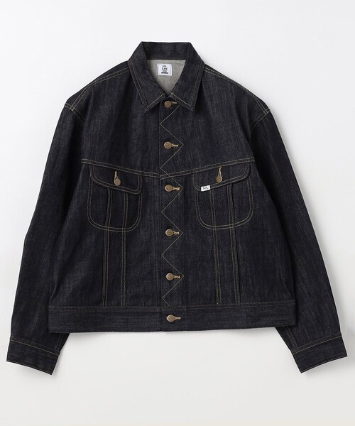 FREAK'S STORE（フリークスストア）の「Lee × FREAK'S STORE/リー 別注 101-J RIDERS JACKET/デニムジャケット（デニムジャケット・メンズ・インディゴブルー/ネイビー・MEDIUM/LARGE）」の10枚目の写真