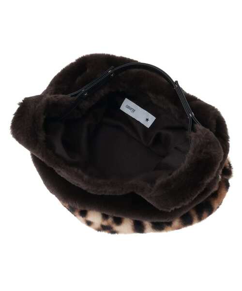 CONVERSE TOKYO(コンバーストウキョウ)の「2WAY ANIMAL ECO-FUR SHOPPING TOTE BAG(トートバッグ・レディース・ブラウン/ブラック・FREE)」の10枚目の写真