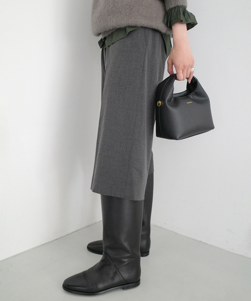 SLOBE IENA(スローブイエナ)の「TRハーフパンツ(その他パンツ・レディース・ブラック/チャコールグレー・36/38)」の16枚目の写真
