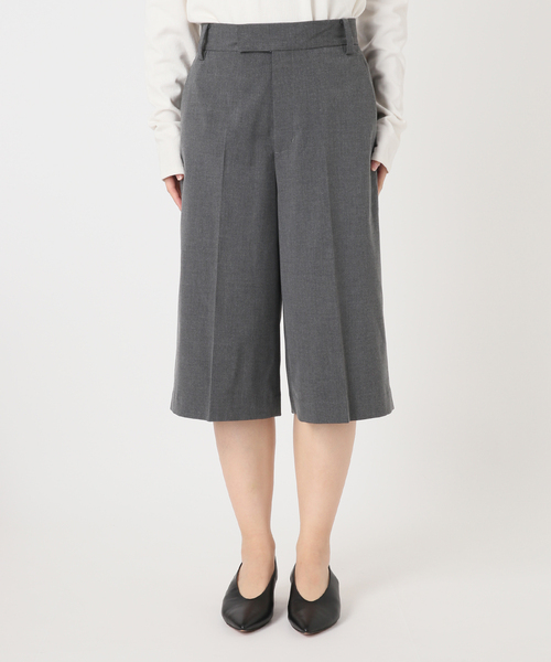 SLOBE IENA(スローブイエナ)の「TRハーフパンツ(その他パンツ・レディース・ブラック/チャコールグレー・36/38)」の5枚目の写真
