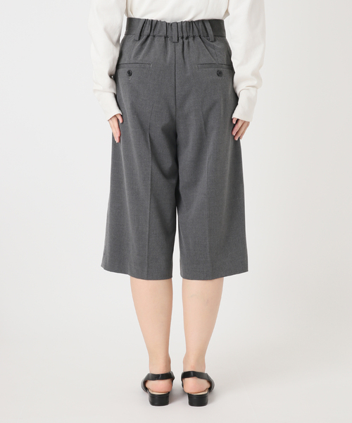 SLOBE IENA(スローブイエナ)の「TRハーフパンツ(その他パンツ・レディース・ブラック/チャコールグレー・36/38)」の7枚目の写真