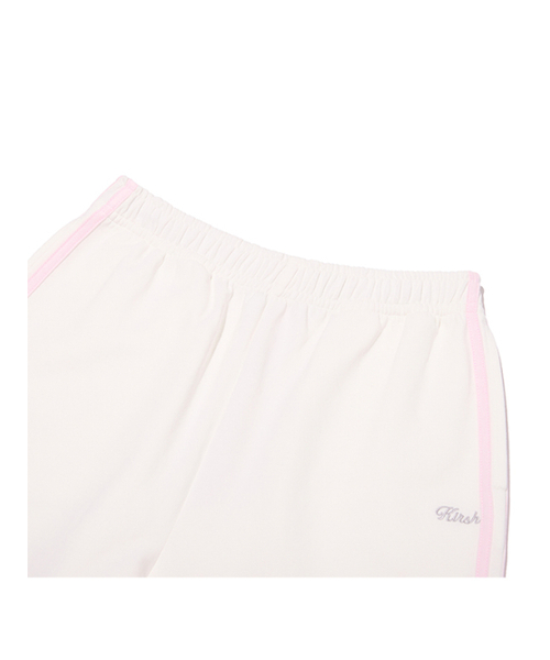 KIRSH（キルシー）の「ラインディテールトラックパンツ[ホワイト]（カーディガン/ボレロ・レディース・その他・MEDIUM/SMALL）」の4枚目の写真