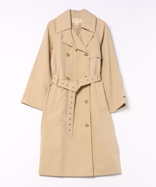 MICHAEL KORS(マイケルコース)の「オーバーサイズ ベルテッド トレンチ(トレンチコート・レディース・ベージュ系・M/S/XS/XXS)」の1枚目の写真