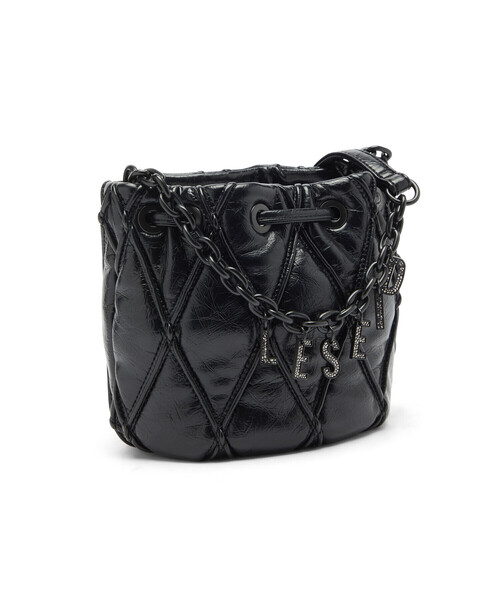 DIESEL(ディーゼル)の「ウィメンズ バケットバッグ S CHARM-D BUCKET S(ショルダーバッグ・レディース・ブラック・UNI)」の5枚目の写真