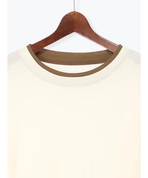Te chichi(テチチ)の「レイヤードライクカットソー(Tシャツ/カットソー・レディース・ブラック/ブラウン/オフホワイト・F)」の21枚目の写真
