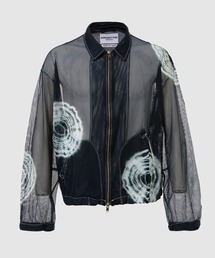 Hand Dye "Shibori" Mesh Blouse