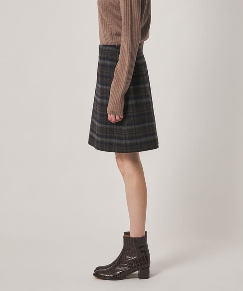Steven Alan(スティーブンアラン)の「<Steven Alan>チェック ミニ スカート(スカート・レディース・ブラック/ワイン・S/M)」の8枚目の写真