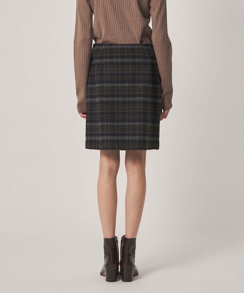 Steven Alan(スティーブンアラン)の「<Steven Alan>チェック ミニ スカート(スカート・レディース・ブラック/ワイン・S/M)」の9枚目の写真