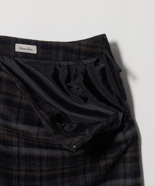 Steven Alan(スティーブンアラン)の「<Steven Alan>チェック ミニ スカート(スカート・レディース・ブラック/ワイン・S/M)」の17枚目の写真