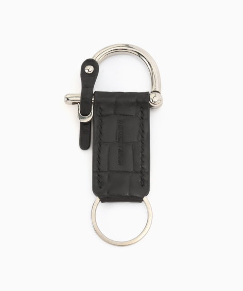 ED ROBERT JUDSON(エドロバートジャドソン)の「ED ROBERT JUDSON / エドロバート ジャドソン karabiner buckle key holder(キーケース/キーアクセサリー・メンズ・ブラック/レッド・FREE)」の1枚目の写真